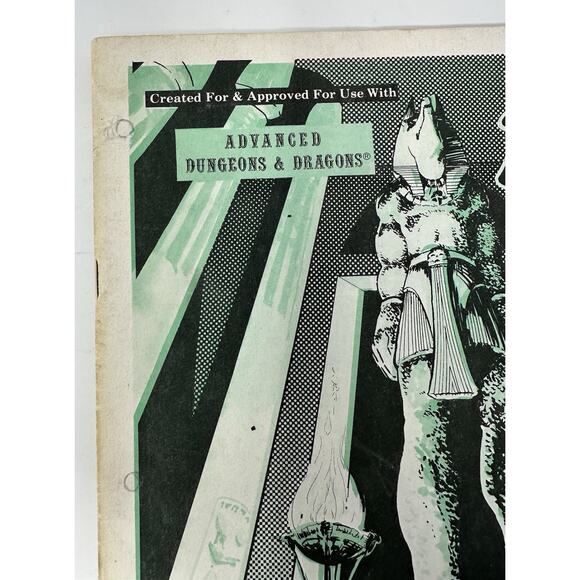 Judges Guild Dark Tower Fantasy Game Aid 1980 Advanced Dungeons & Dragons #88 - Picture 7 of 14